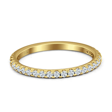 Half Eternity Wedding Band